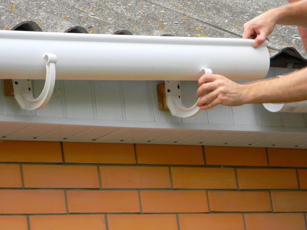 Half Round Gutter Installation in Marion