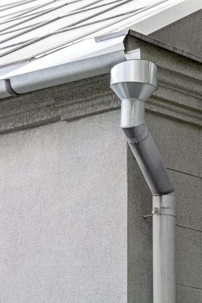 Galvanized Gutter Installation in Marion