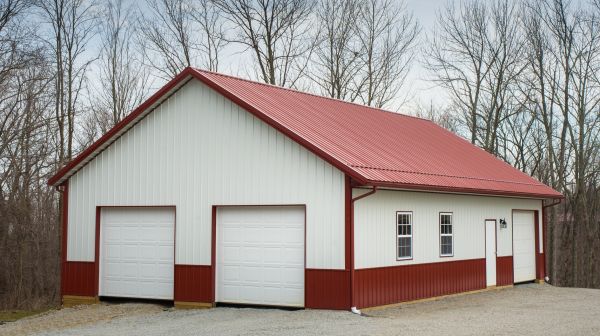 Barn Downspout Repair in Marion