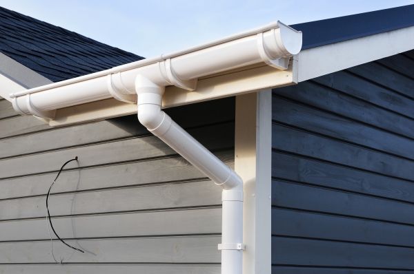 PVC Rain Gutter Installation in Marion