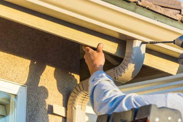 Aluminum Rain Gutter Service in Marion