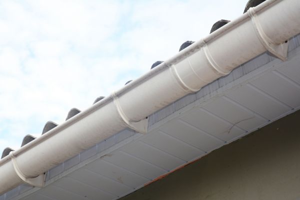 Plastic Gutter Installation in Marion