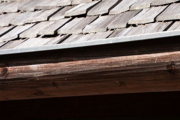Wood Rain Gutter Installation in Marion