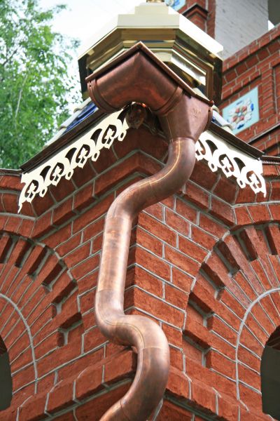 Church Downspout Installation in Marion