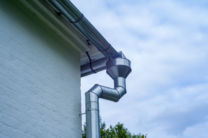 Metal Downspout Replacement
